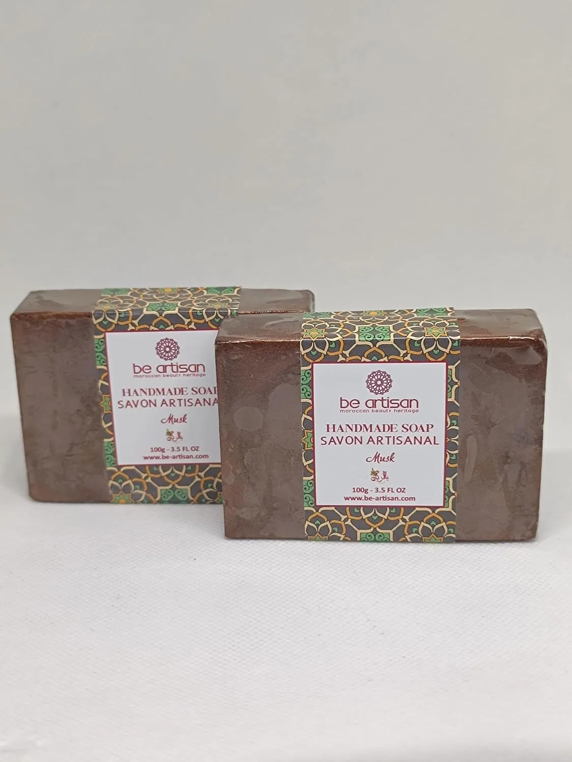 Мыло ручной работы с аргановым маслом и мускусом, 100 г, Générique