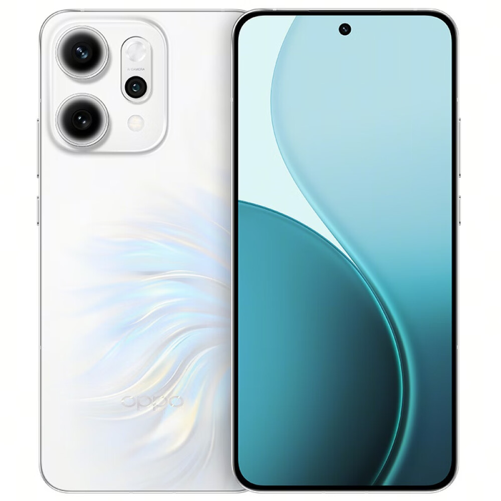 

Смартфон Oppo Reno14 (CN), 16Гб/256Гб, Dual Nano-SIM, белый