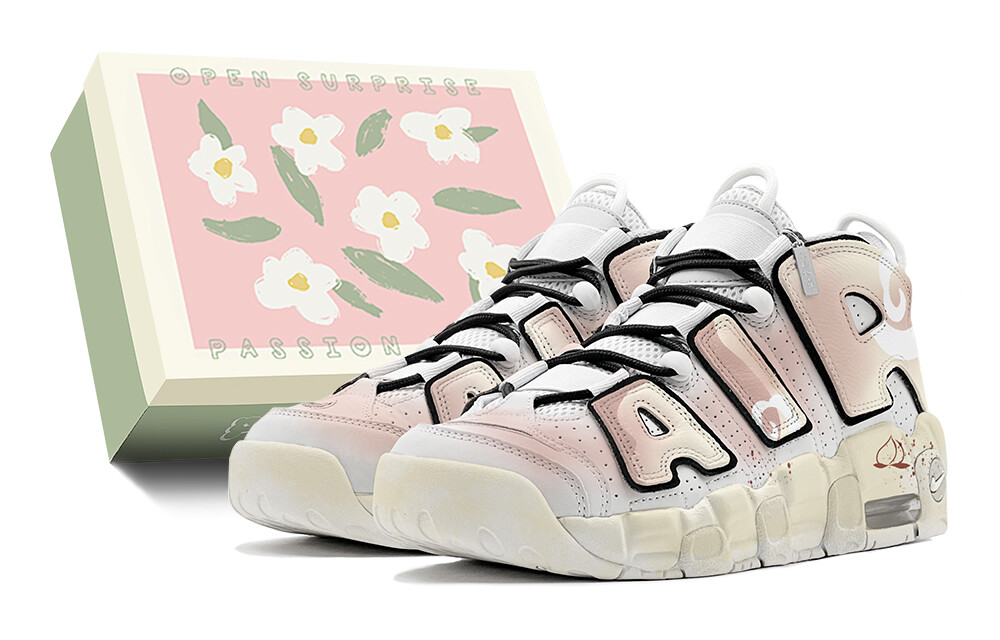 

Женские баскетбольные кроссовки Nike Air More Uptempo Vintage, Pink