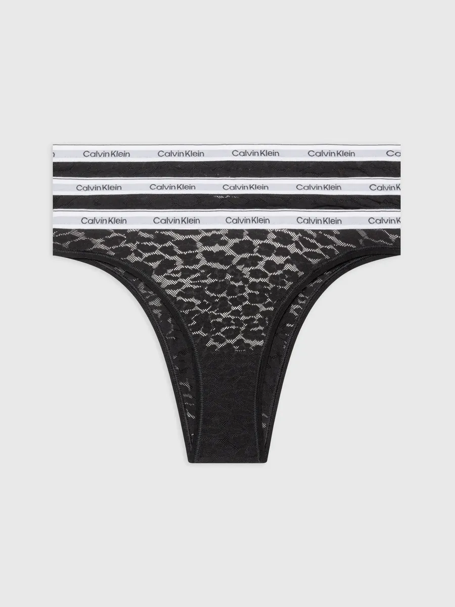 

Трусики Calvin Klein Underwear Brasil "3 PACK BRAZILIAN (LOW-RISE)" (3 шт. в упаковке, 3 шт. в упаковке), с поясом с логотипом, черный