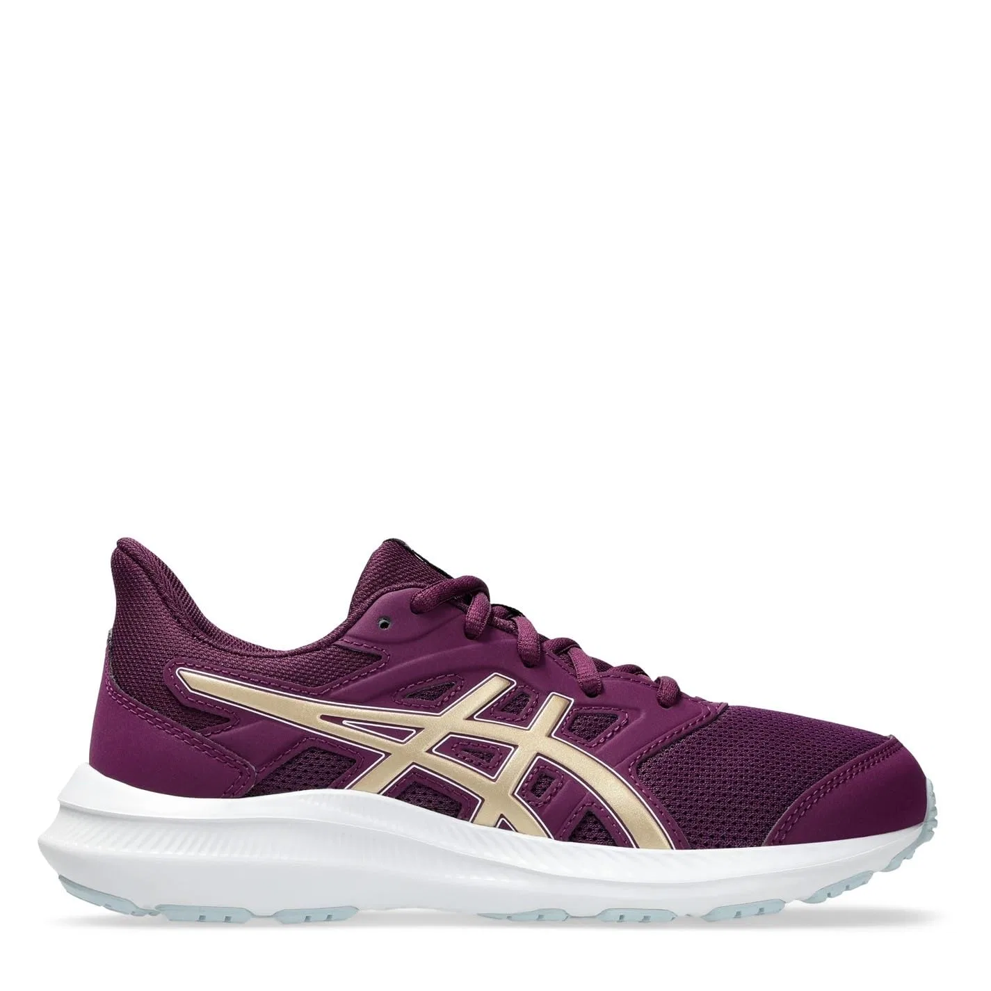 Детские кроссовки для мальчиков с амортизацией Jolt 4 Gs ASICS, Champagne Deep Mallow — фото 2