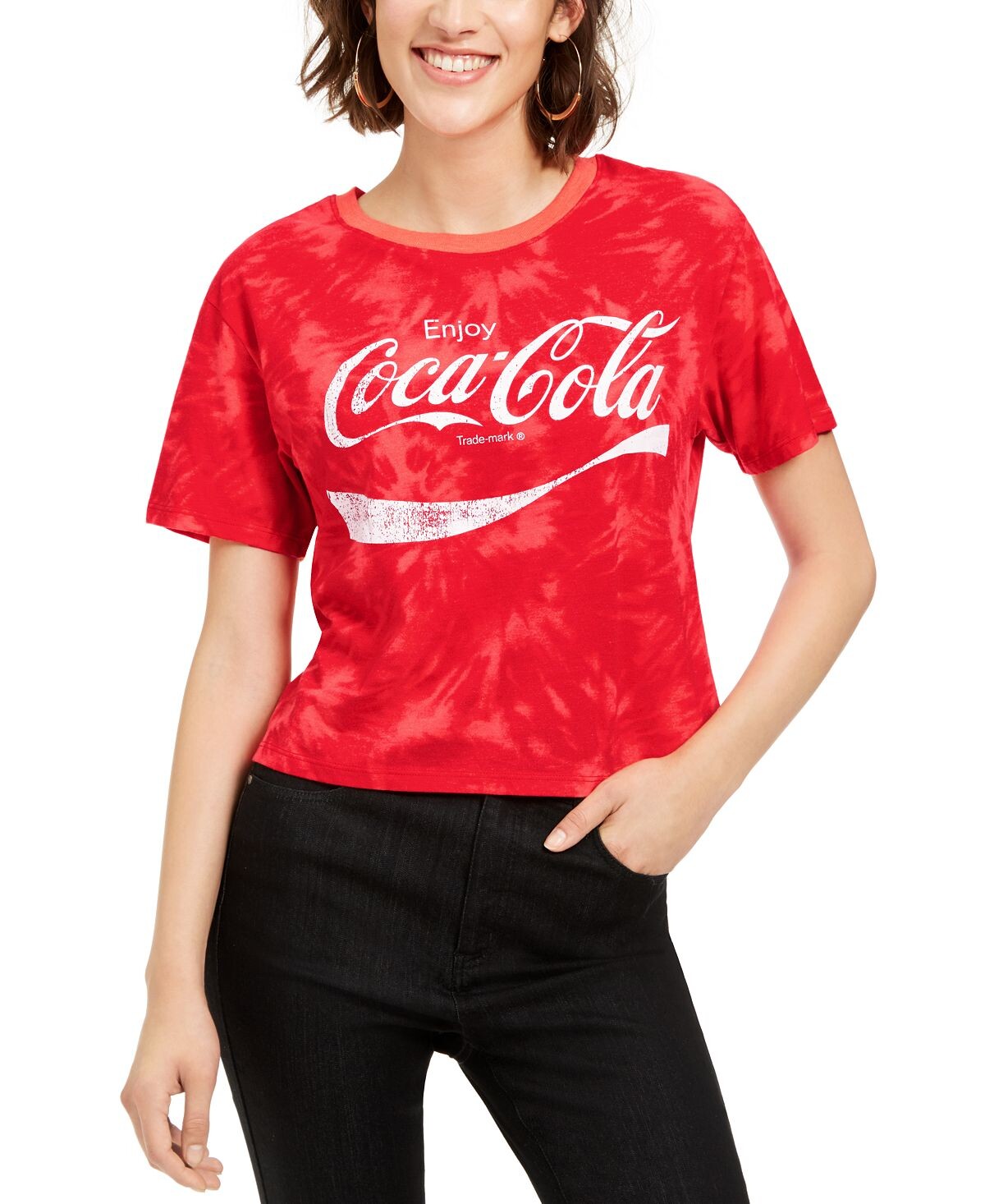 

Футболка coca-cola tie-dye для юниоров Love Tribe, мульти