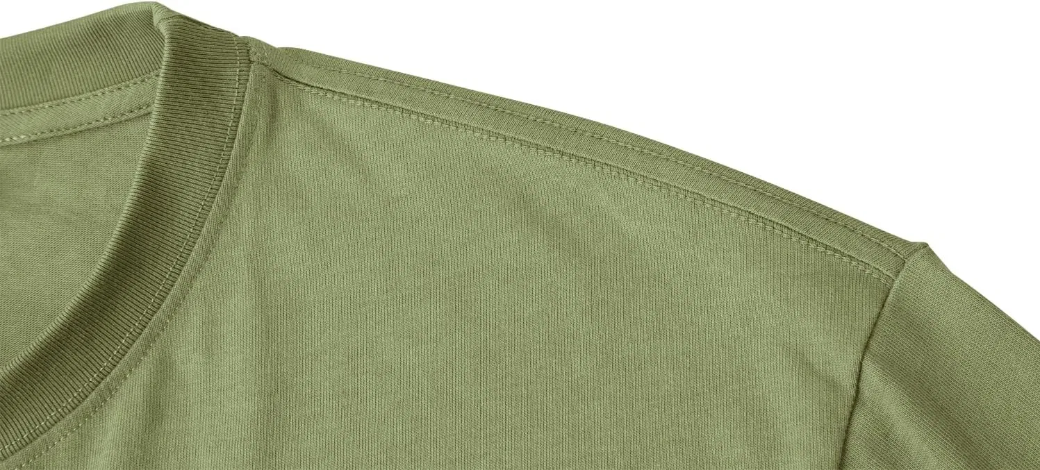 Футболка поло с V-образным вырезом и полосками Unisex, Green — фото 3