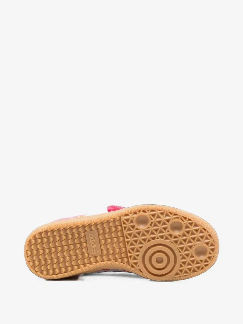 Балетки Samba Jane C на липучке adidas Kids, розовый — фото 4