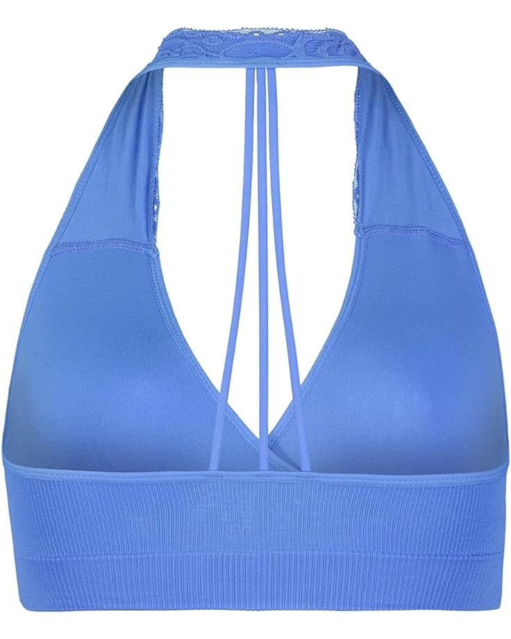 

Бралетт BRABAR Hug Lace T-Strap Halter Bralette, цвет Marine