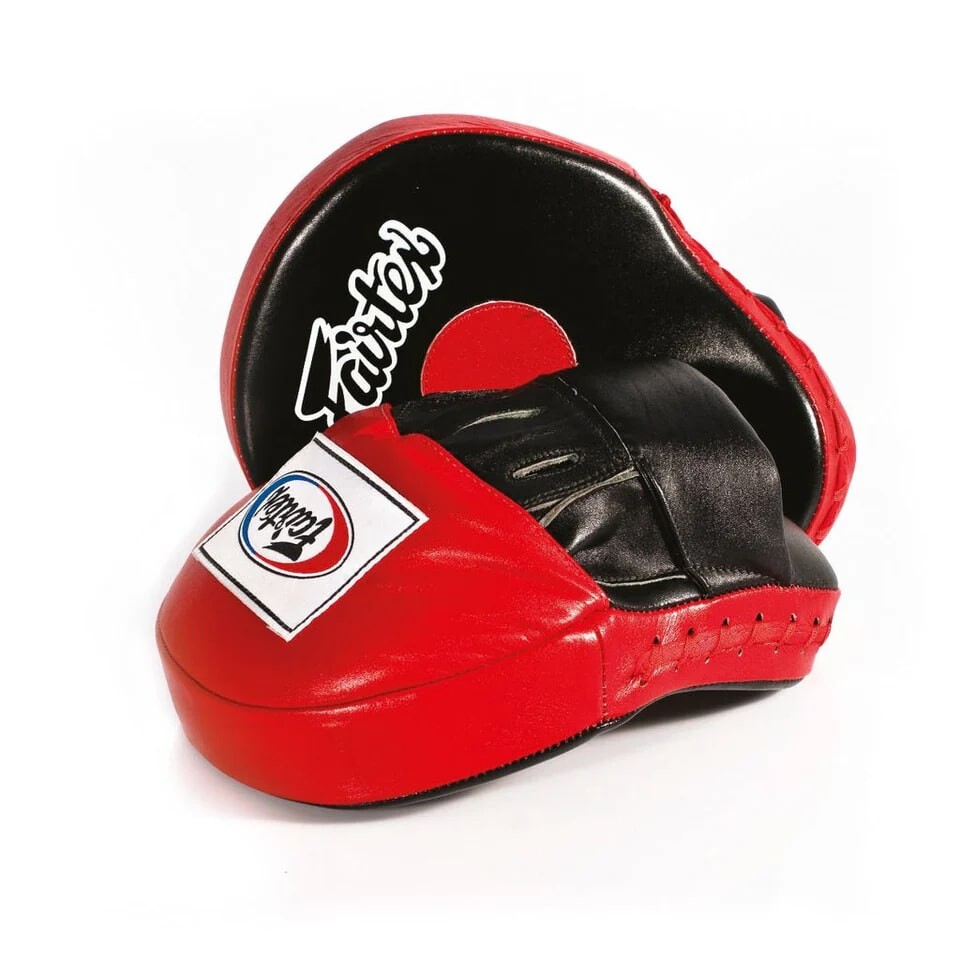 

Лапы боксерские Fairtex FMV9, черный/красный