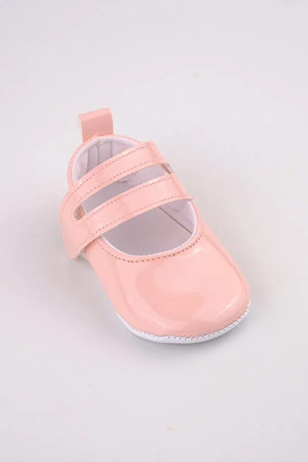 Детские туфли для девочек с принтом Nami Baby, Pink — фото 2