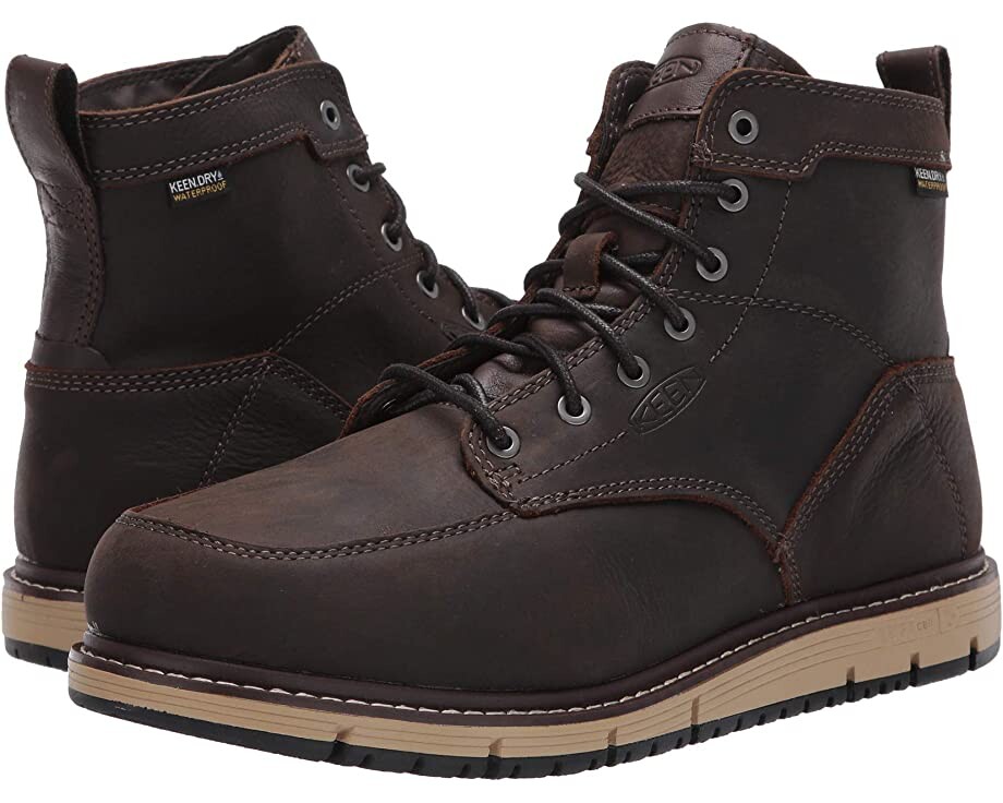 

Ботинки 6" San Jose Aluminum Toe WP KEEN Utility, коричневый