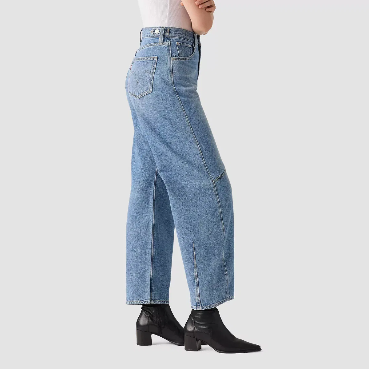 Женские джинсы-бананы с высокой посадкой Cinch Barrel Levi's, Let Love In — фото 2