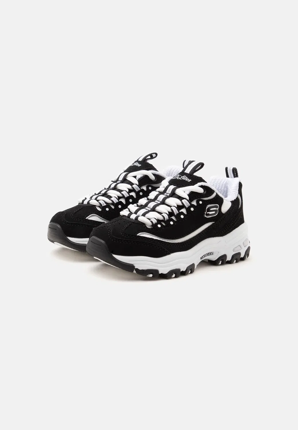 Dlites - кроссовки Skechers, Black/White — фото 2