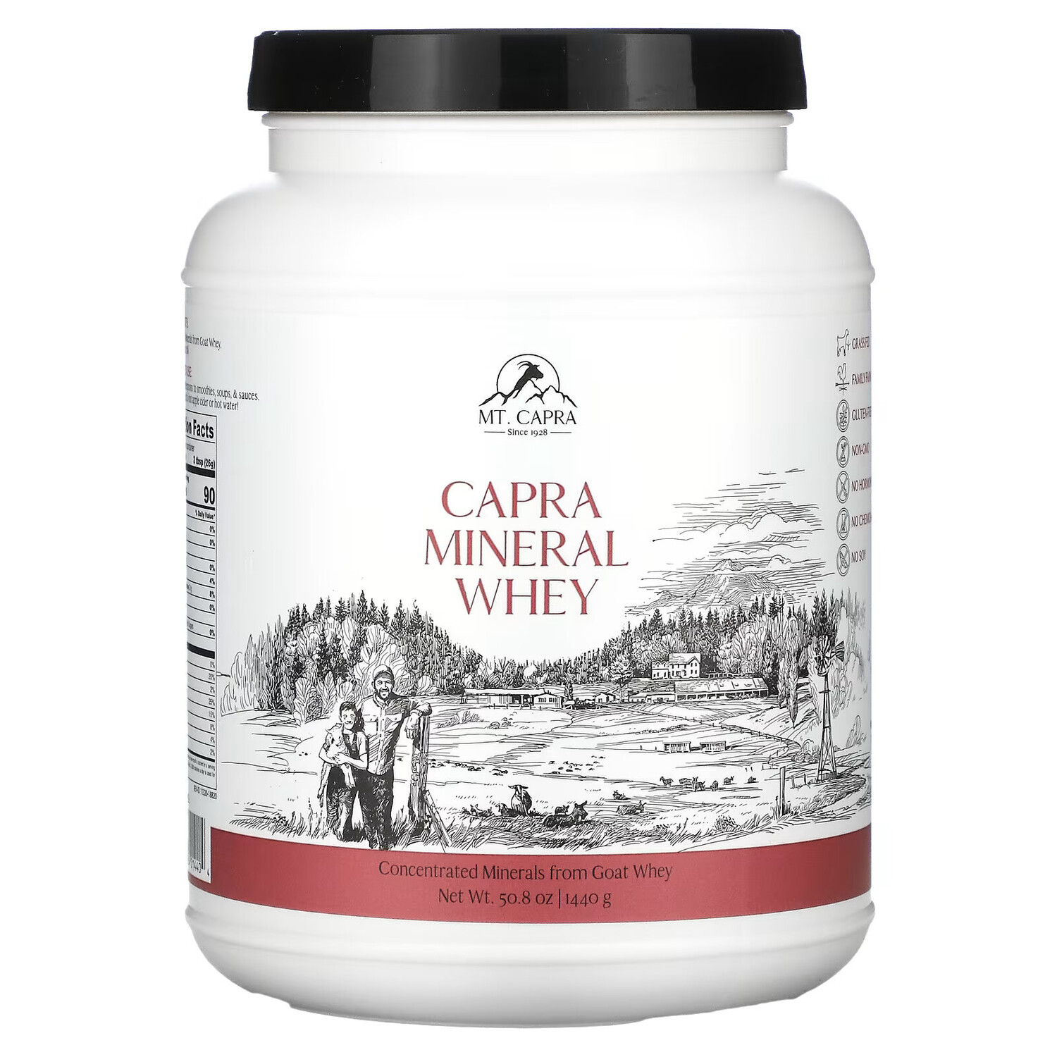 

Mt. Capra, Capra Mineral Whey, 1440 г (50,8 унции)