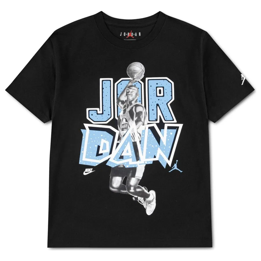 Детская футболка Nike Jordan Itp Retro Stack, Черный