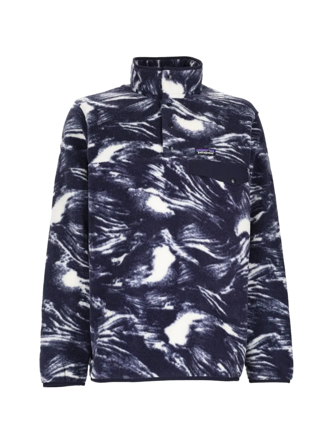 Patagonia Флисовый джемпер Snap-T, синий
