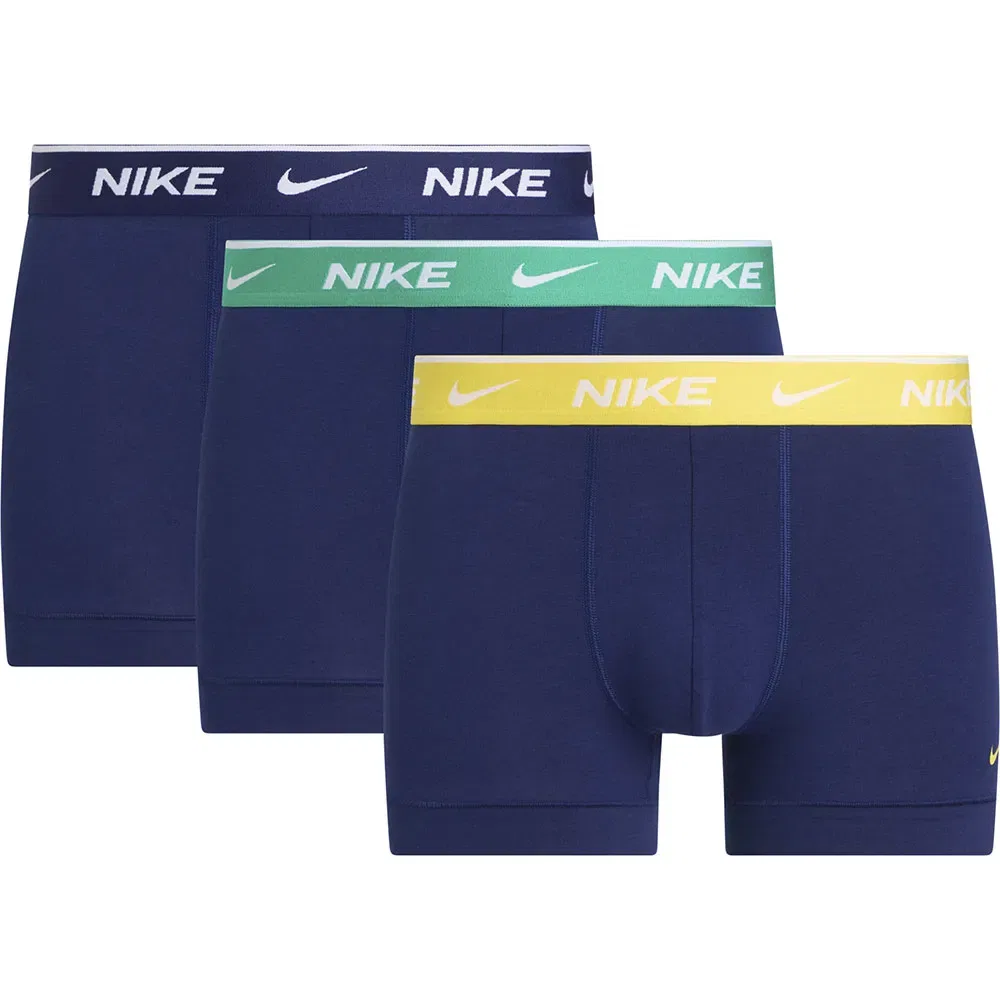 Боксеры Nike Eday Trunk, комплект 3 шт., Nike, синий