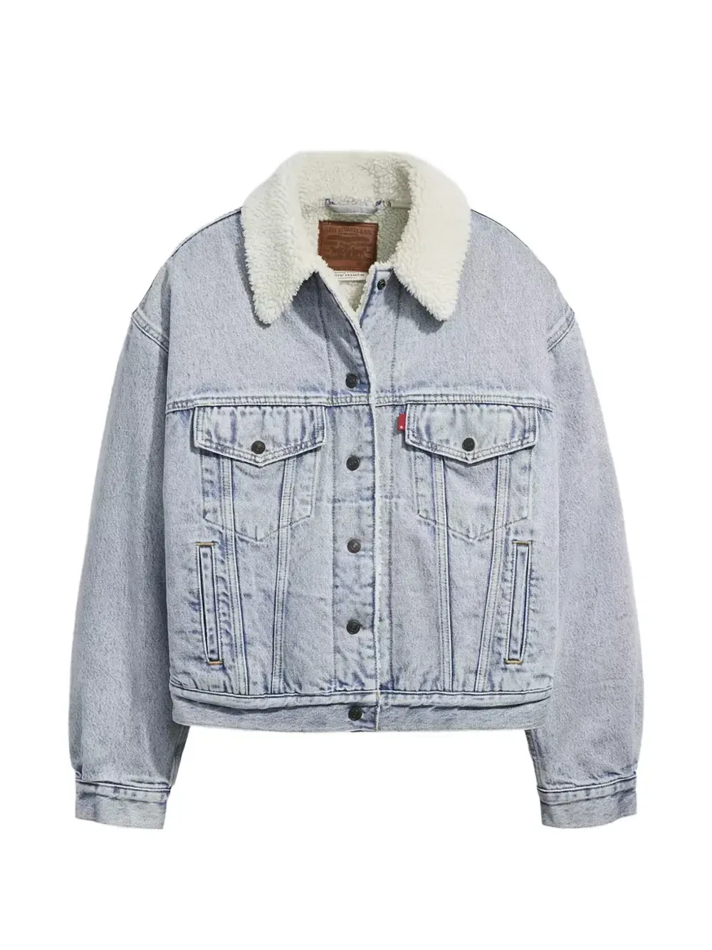 Джинсовая куртка '90s с отделкой из шерпы Levi'S, синий
