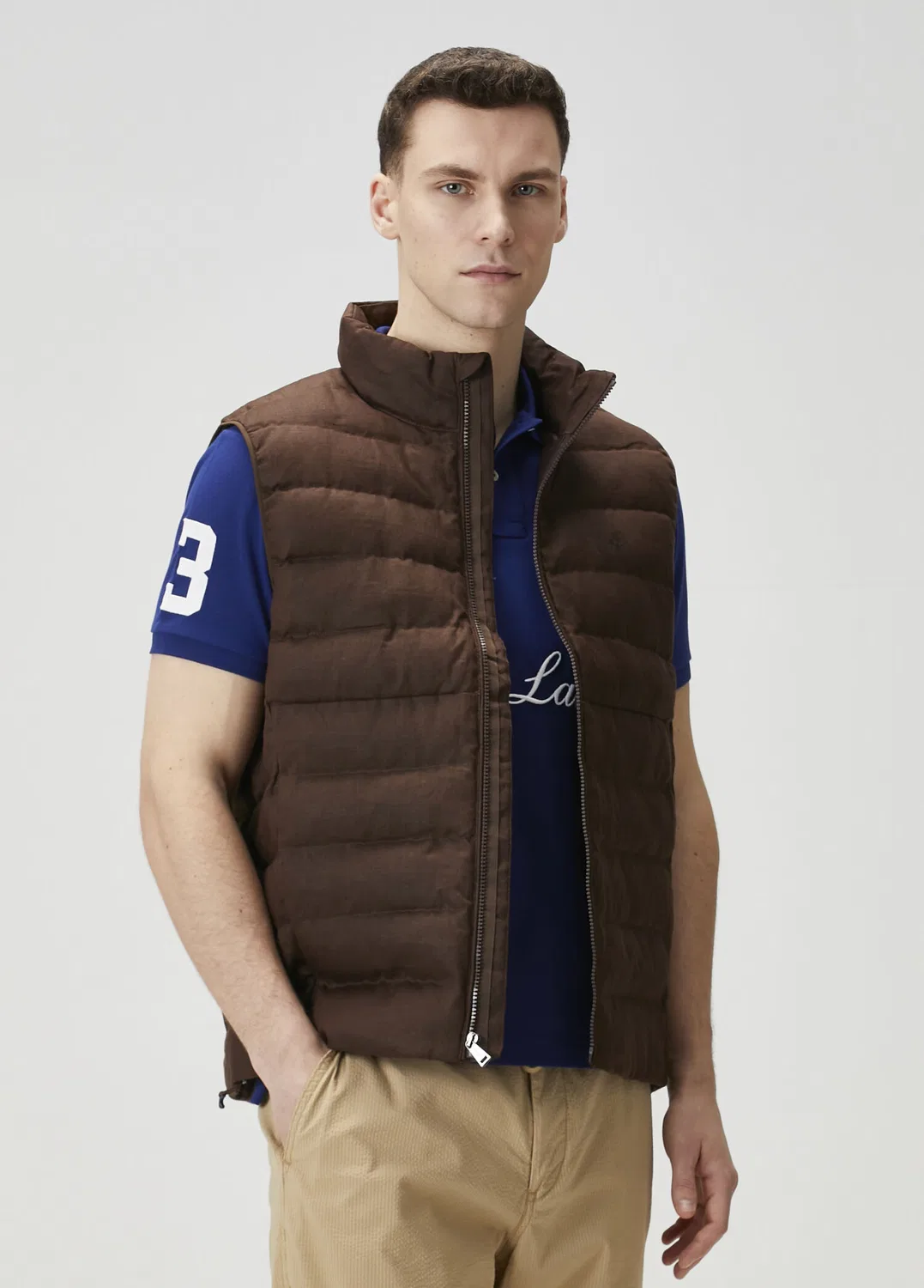 Жилет спортивный Polo Ralph Lauren, dark brown