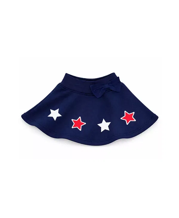 Детская юбка-шорты с бантом Americana Bits & Bows, Navy Blue