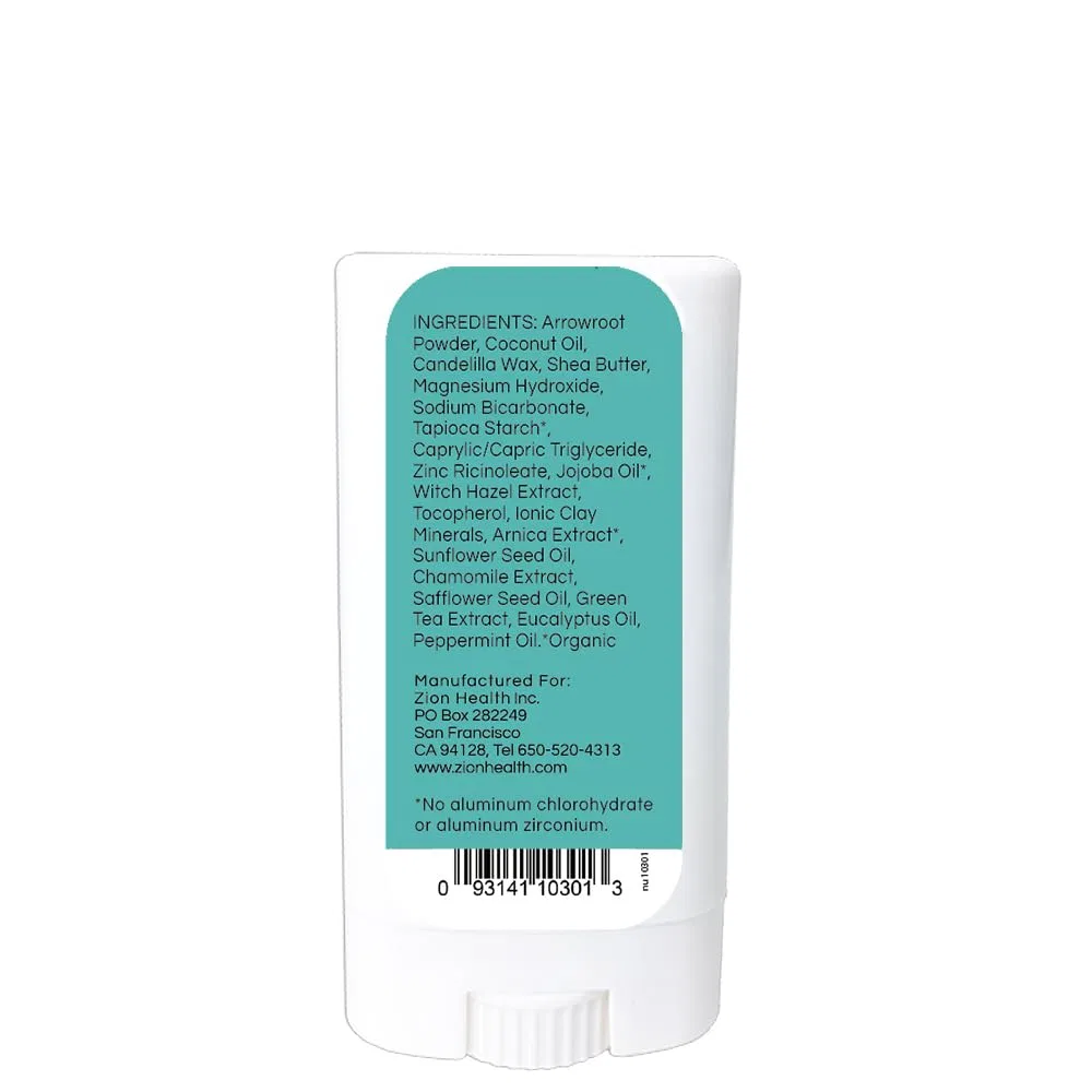 Дезодорант ClayDry Zion Health Eucalyptus Mint, 80 г — фото 2
