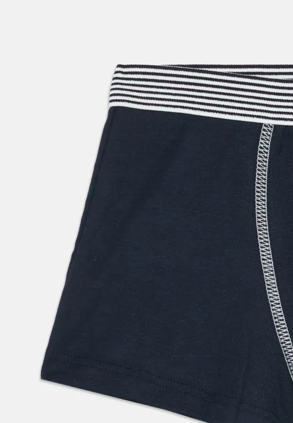 Набор трусов 5 шт, хлопок, Petit Bateau, light green/blue/black/light blue, черный/светло-синий/светло-зеленый — фото 4