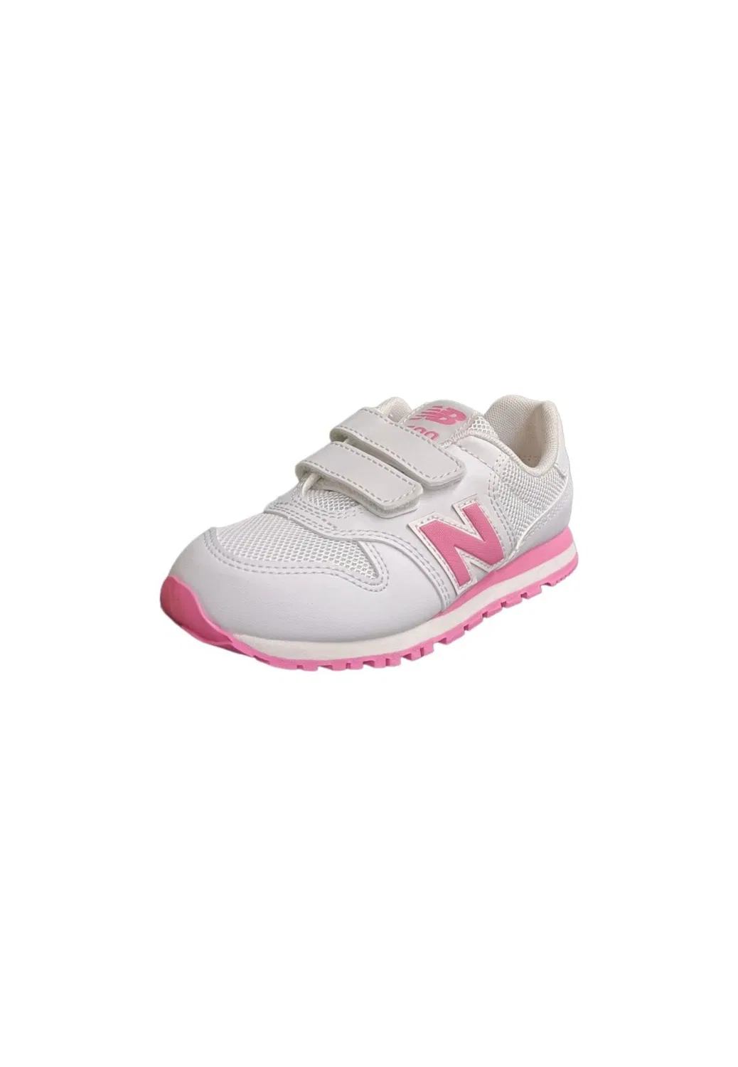 Детские кроссовки для девочек с липучкой New Balance 500 Hook & Loop, Grey — фото 2