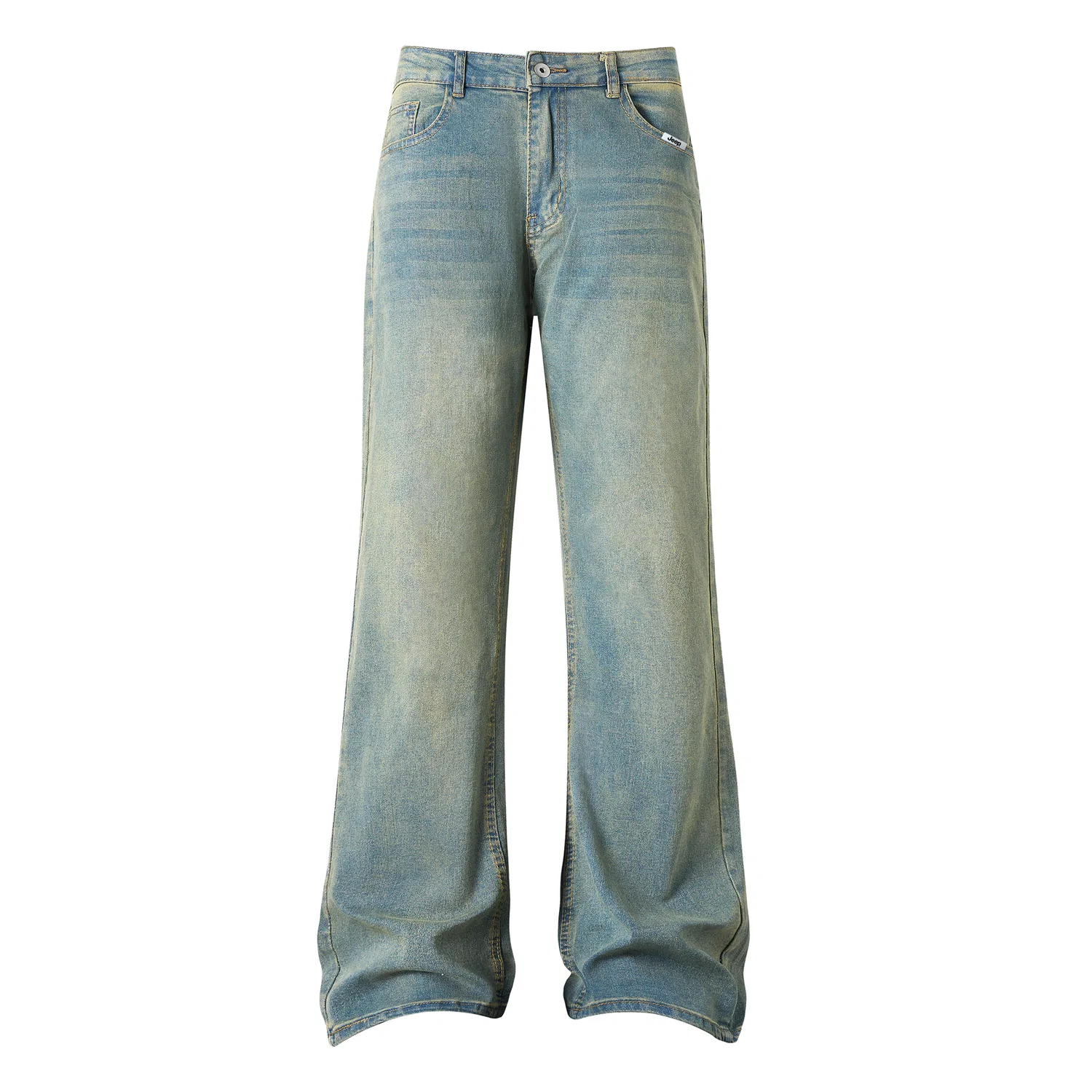 Детские джинсы скинни с расклешением Jeep Urban Casual Jeans, Yellow Mud — фото 3