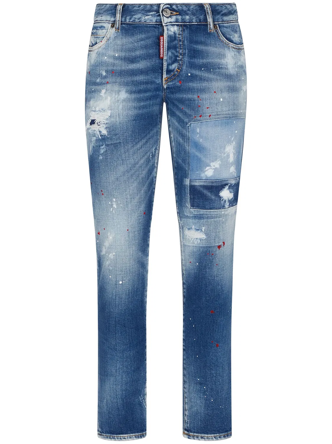 DSQUARED2 Зауженные джинсы, синий
