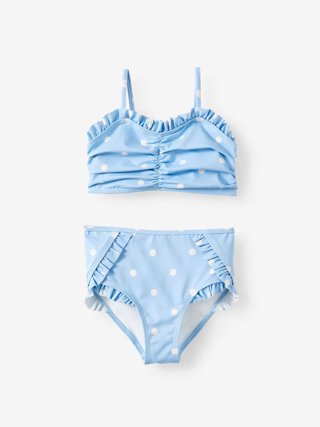 Бикини с оборками Cotton On Blue, синее