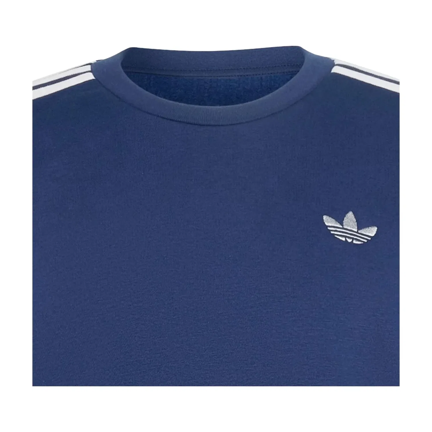 Мужская футболка Adicolor Three Stripes Oversized Asia Sizing 'Night Indigo' adidas, Night Indigo — фото 2