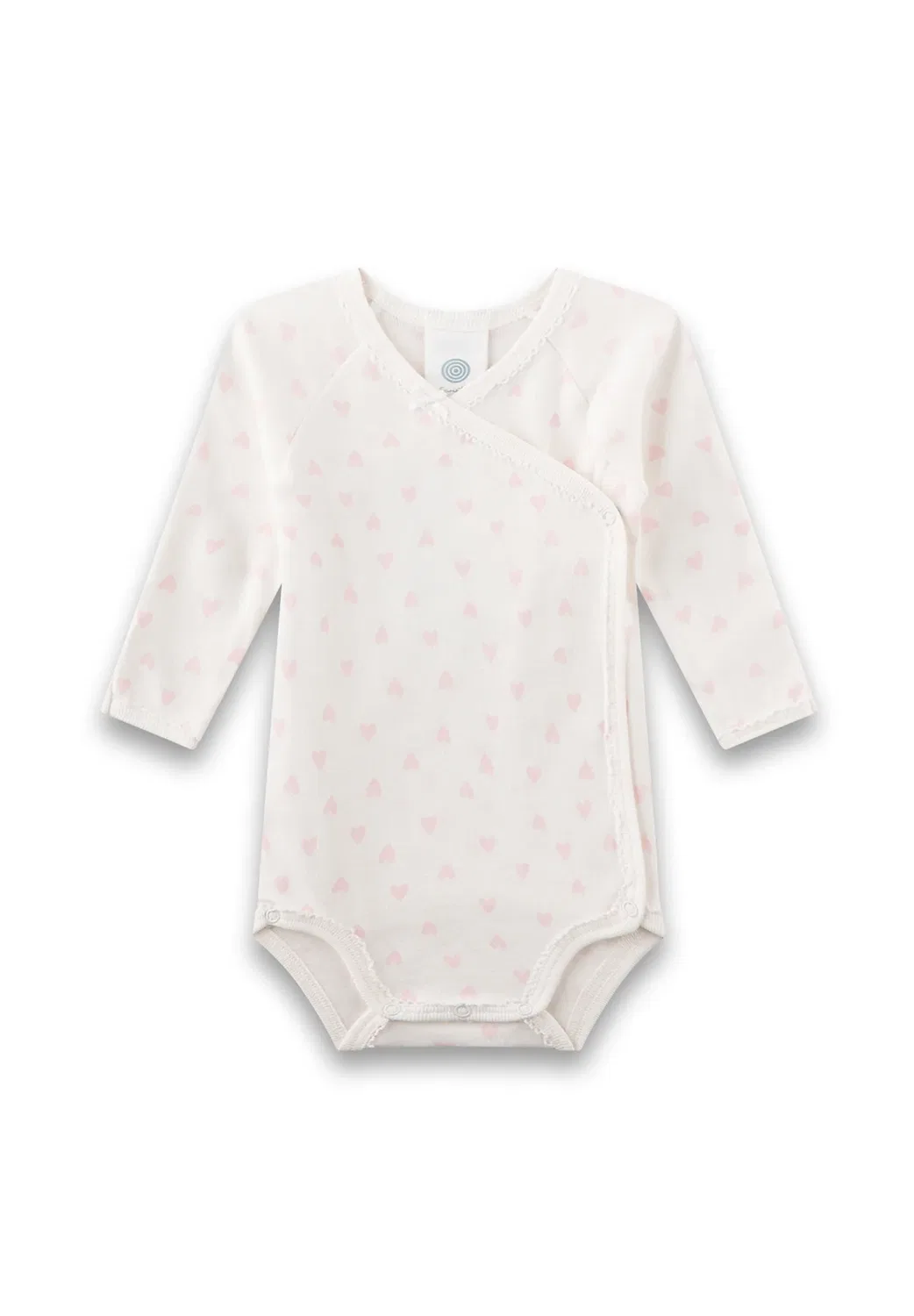 Baby-Wickelbody (doppelpack) Вайс Герцхен - боди Sanetta, Beige — фото 3