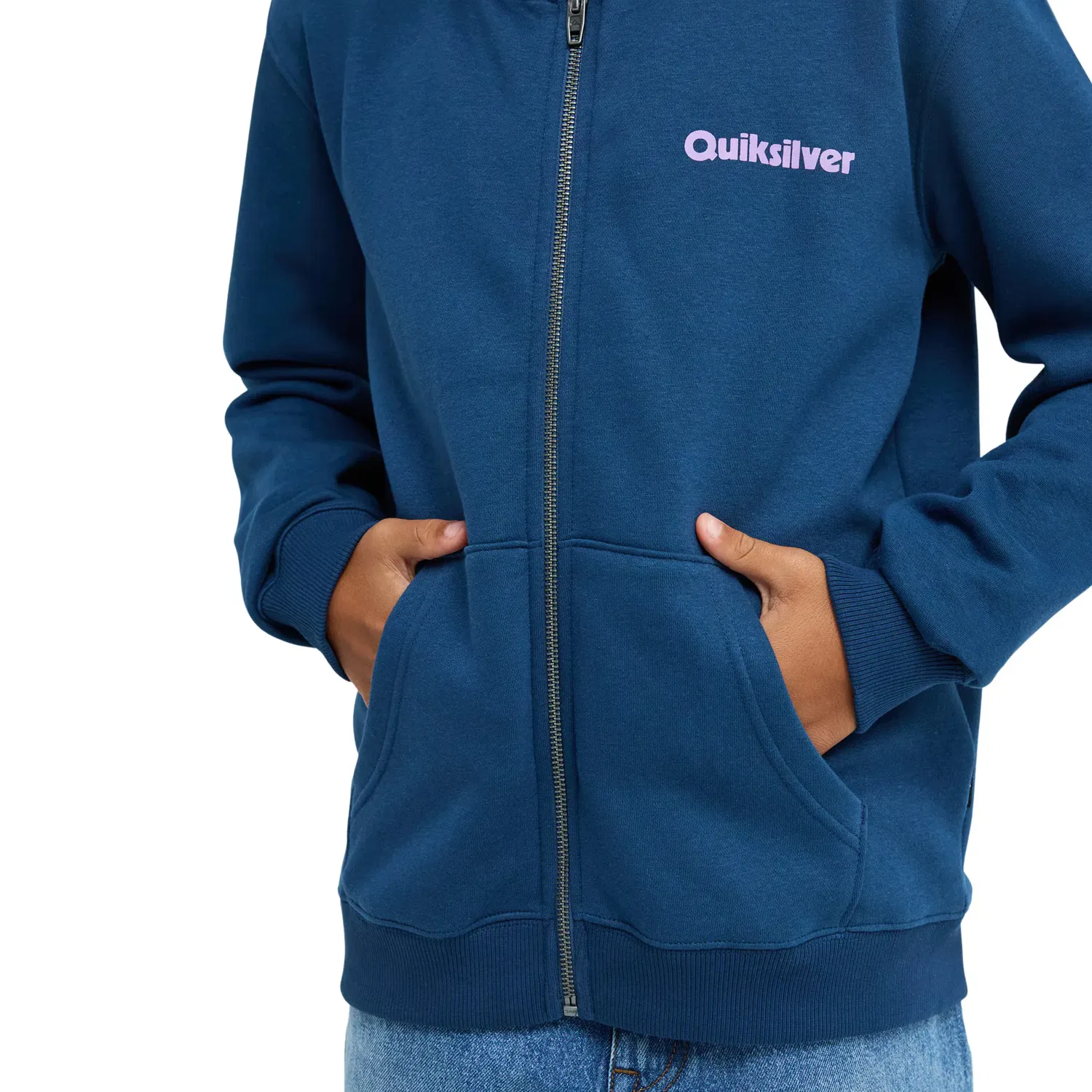 Детская худи с принтом Graphic Quiksilver, Azul — фото 4