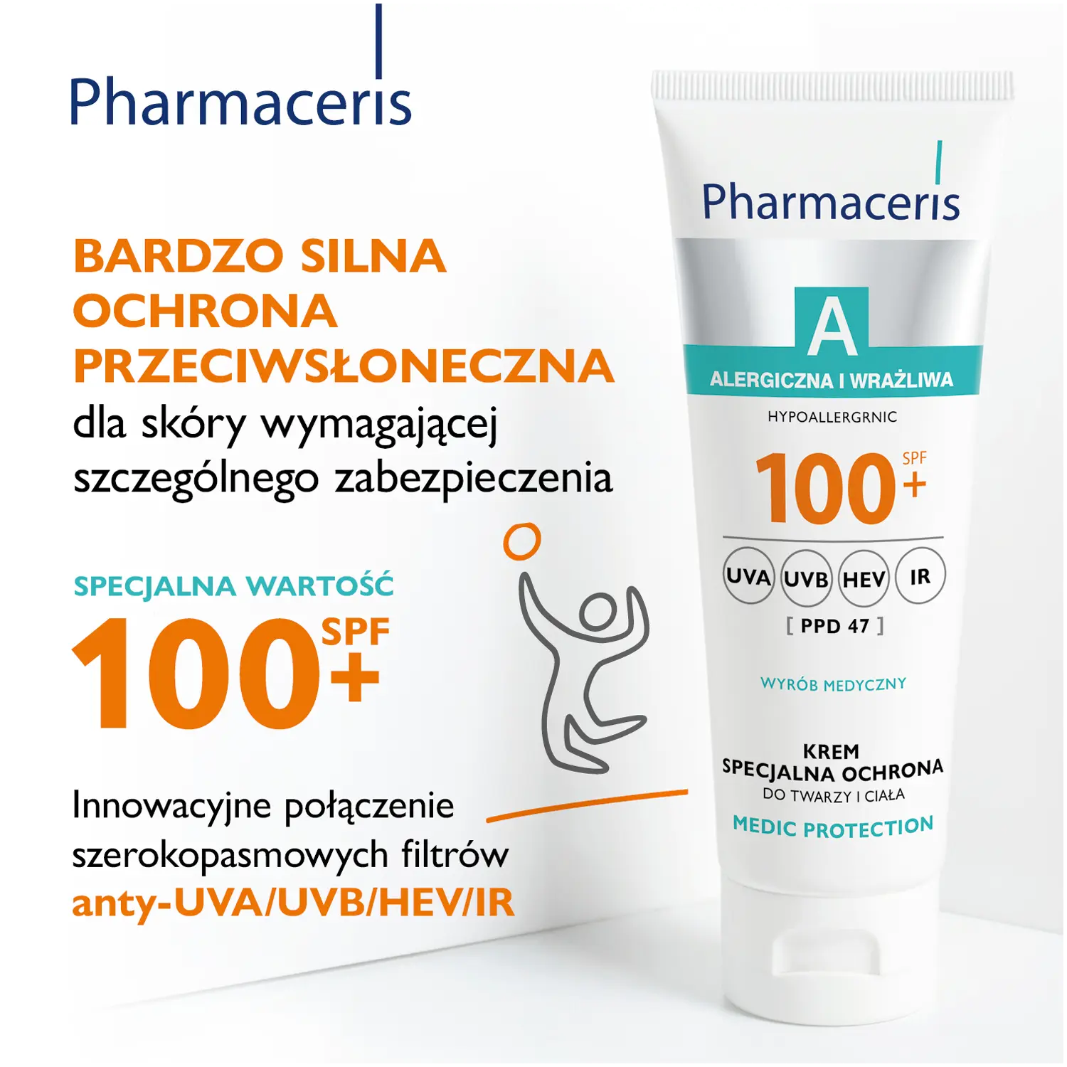 Крем для лица SPF PHARMACERIS A Medic Protection защитный и тела — фото 4