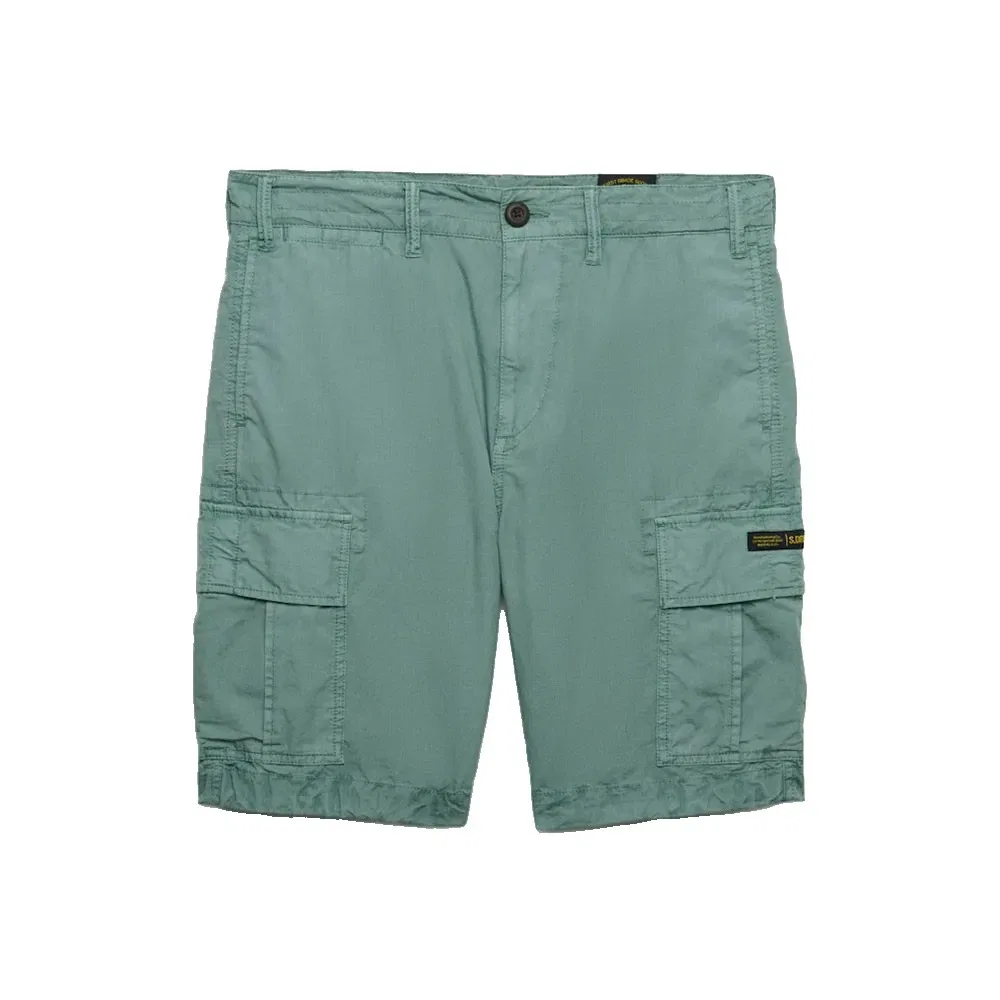 Шорты карго Ripstop Light Superdry, зеленый — фото 2