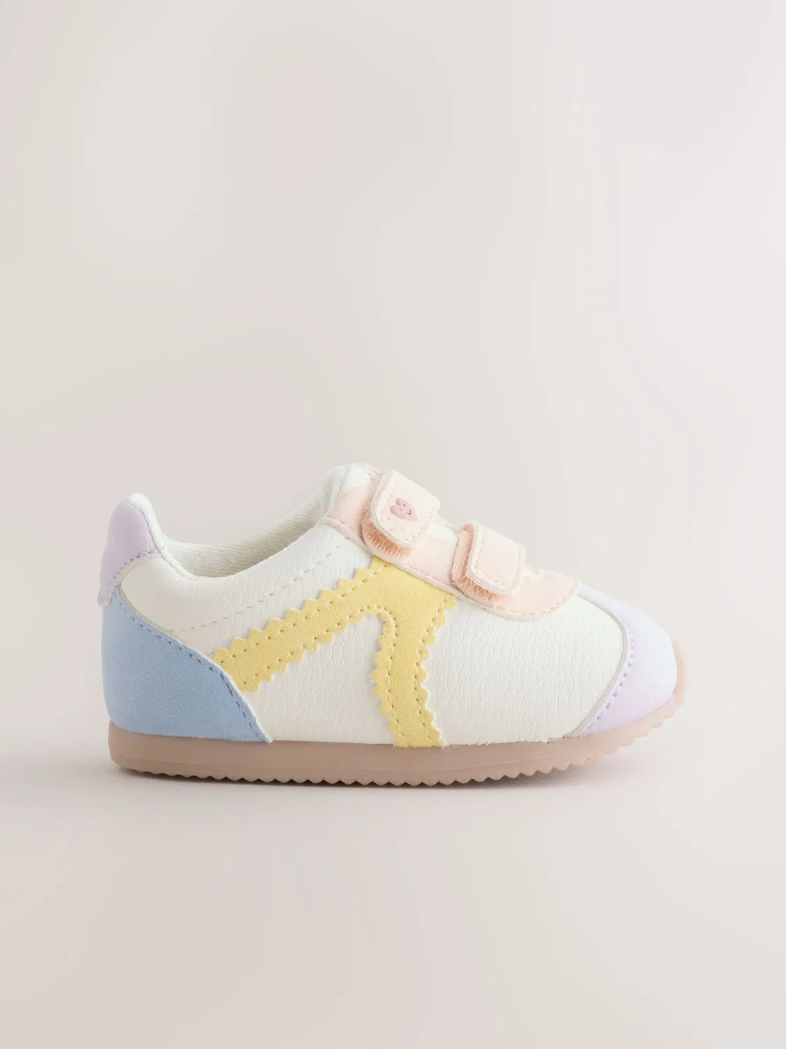 Кроссовки детские с принтом, модель Touch Fastening Trainers Next, мульти пастель — фото 2