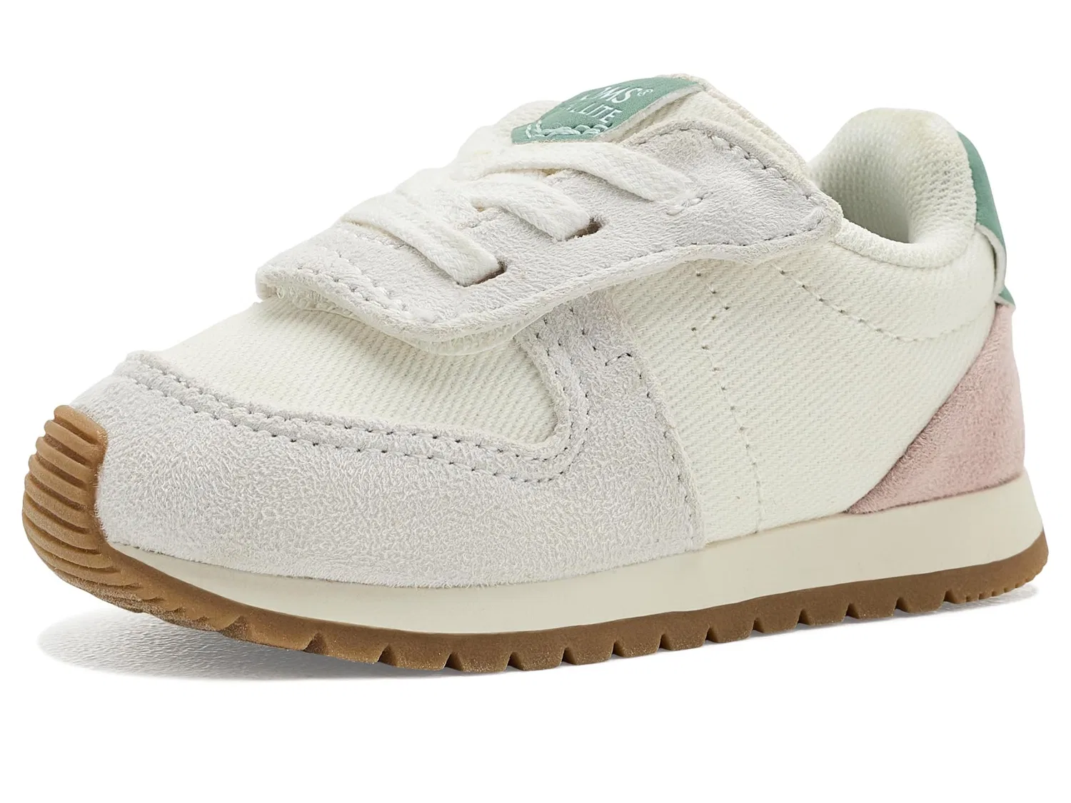 Кроссовки TRVL Lite Retro (для малышей и маленьких детей) Toms Kids, Natural — фото 2