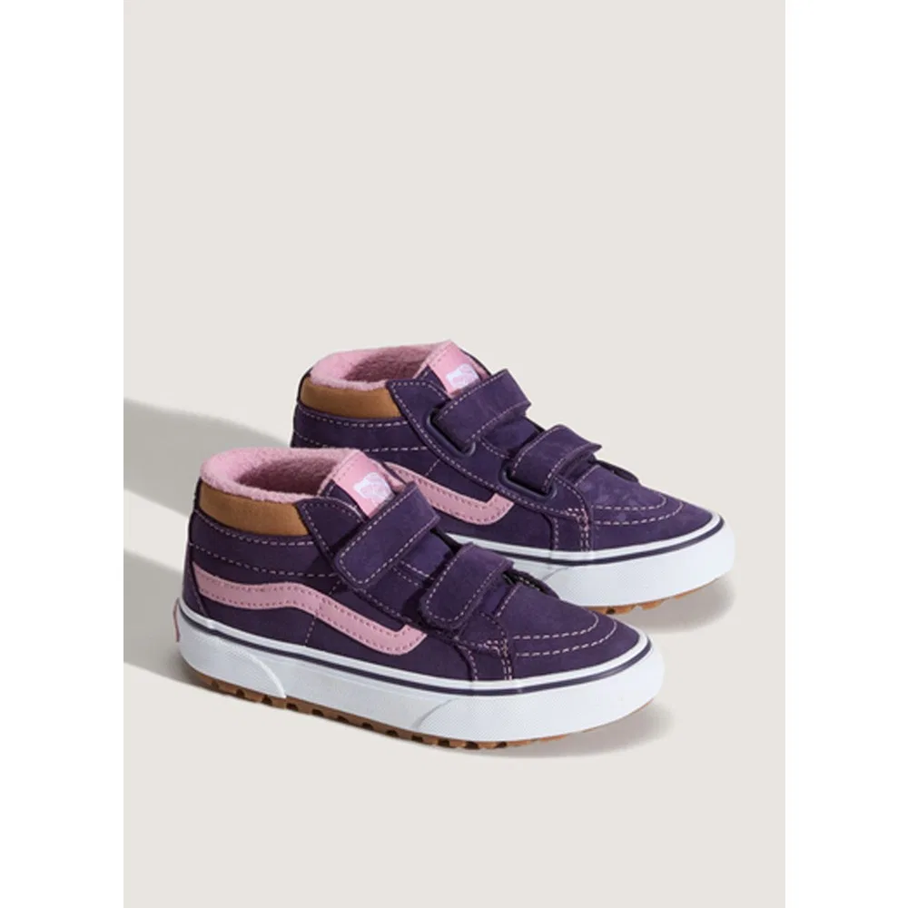 Детские кроссовки для мальчиков с высокой посадкой Sk8-Mid Reissue V Vans — фото 3