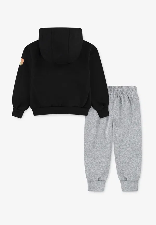 Комплект из худи и брюк с принтом Nike Sportswear, Dark Grey Heather, темно-серый — фото 2