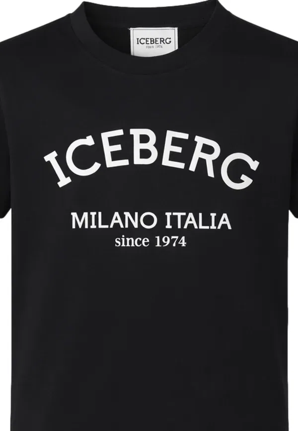 Футболка Iceberg, черный — фото 3