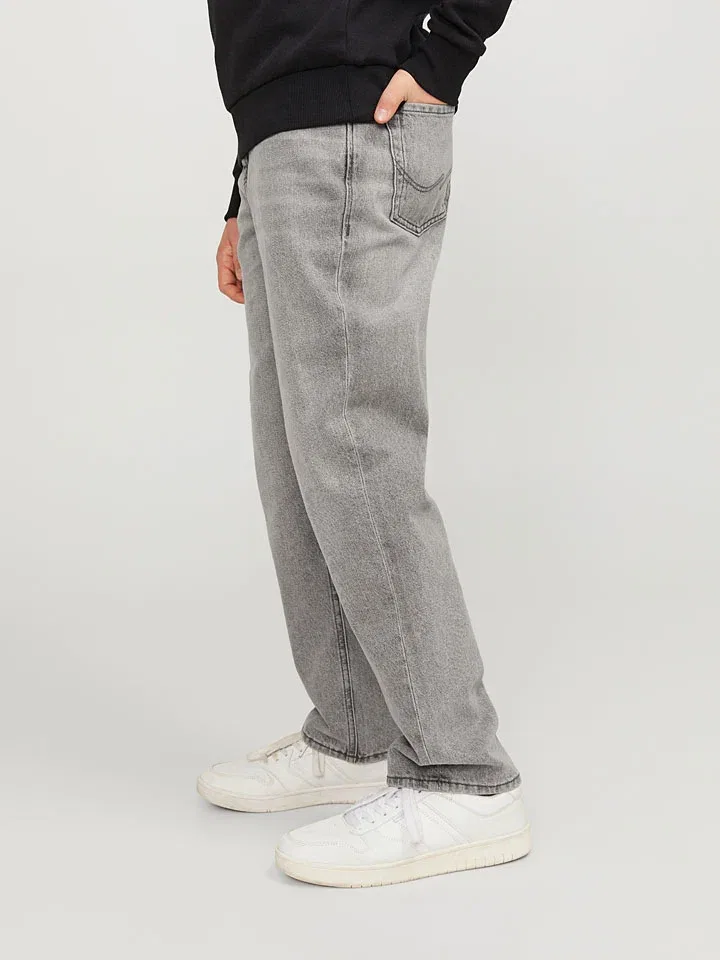Джинсы узкого кроя Chris Jack & Jones Junior, серый — фото 2