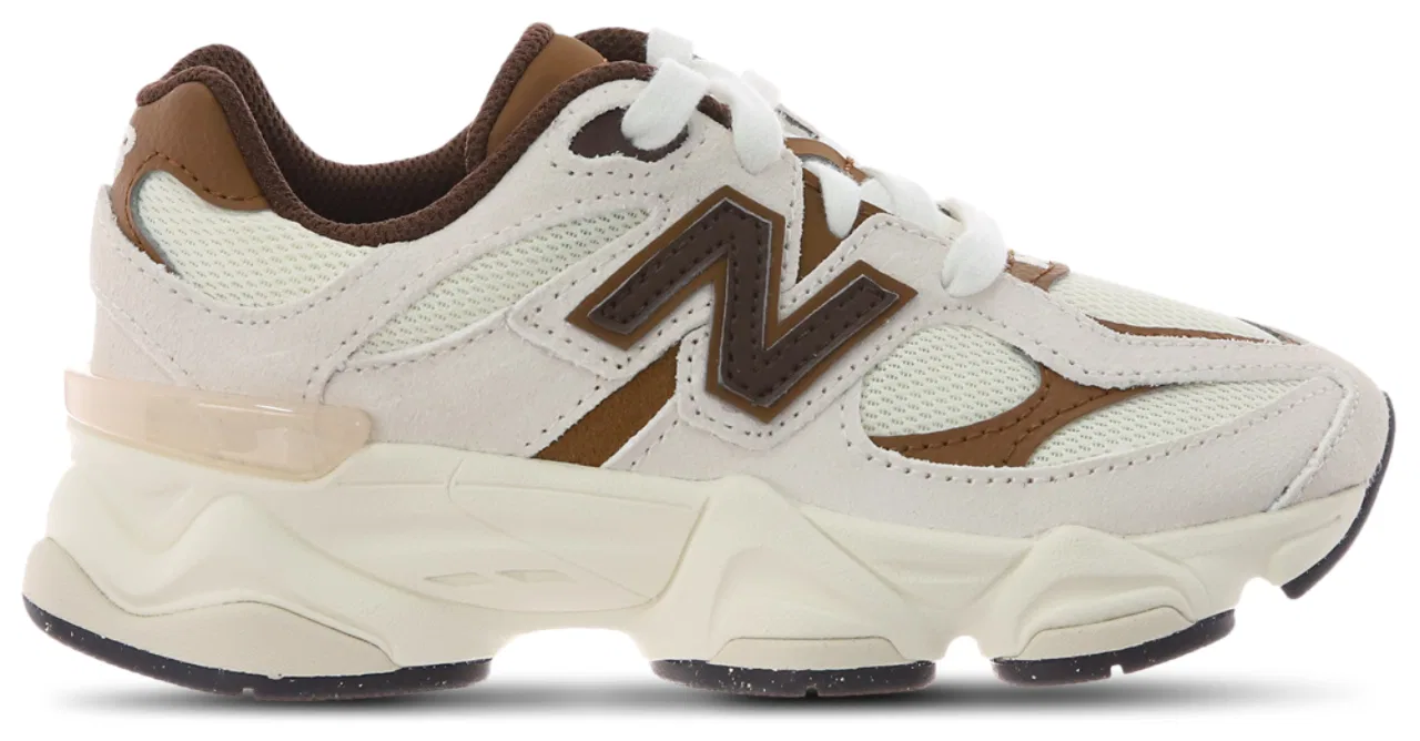 Кроссовки для мальчиков 9060 New Balance, белый/коричневый