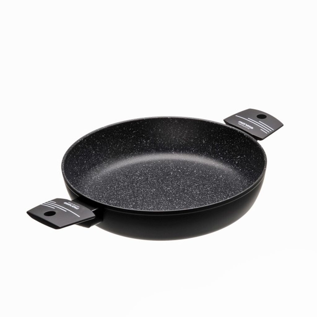 

Сковорода Moneta ZEUS 0001920228, максимальный диаметр 28 см, алюминий, подходит для индукционных плит, антипригарное покрытие