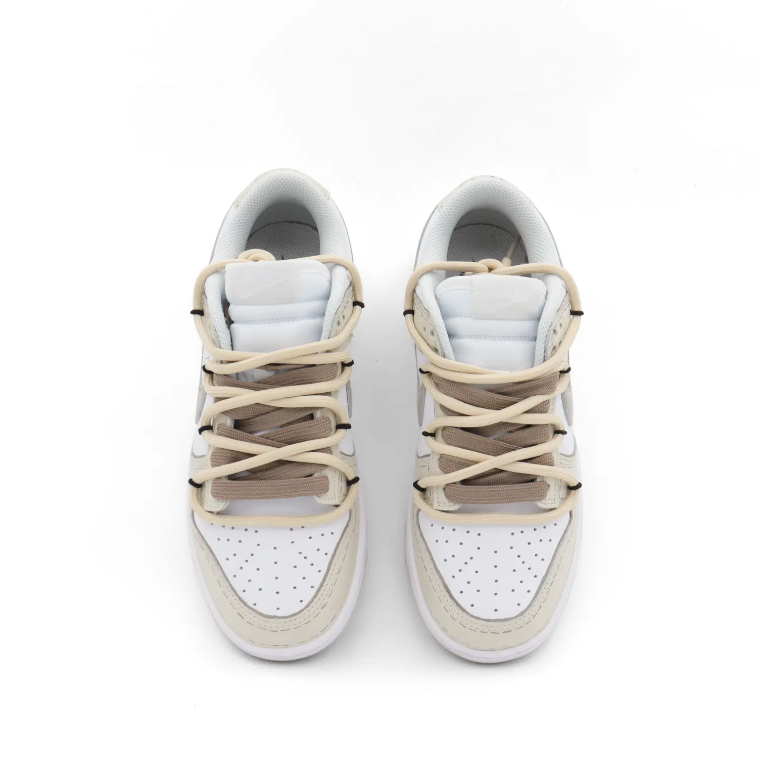 

Кроссовки Nike Dunk Skateboarding Shoes Women's Low-top Beige/White, цвет Off White