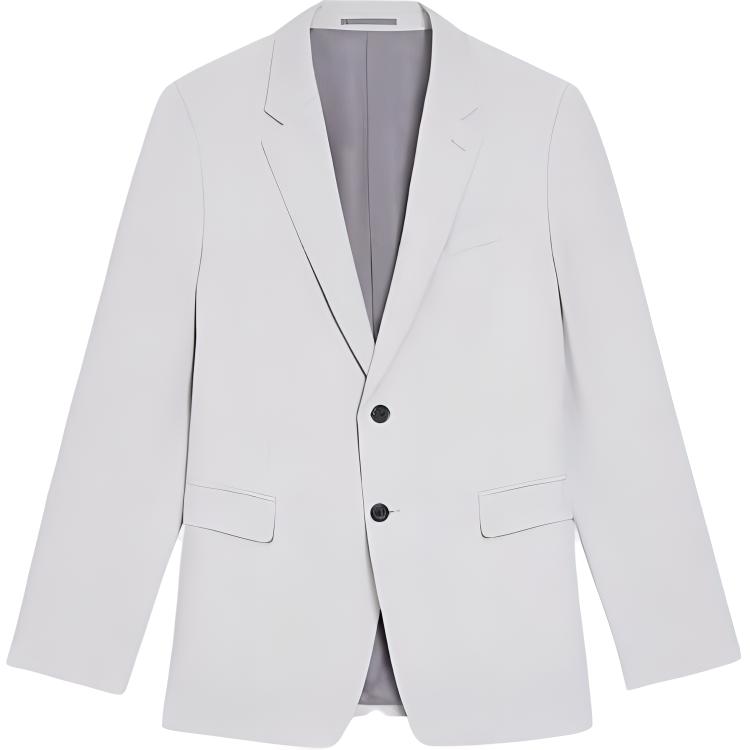 

THEORY Деловой костюм мужской серо-белый, Gray White