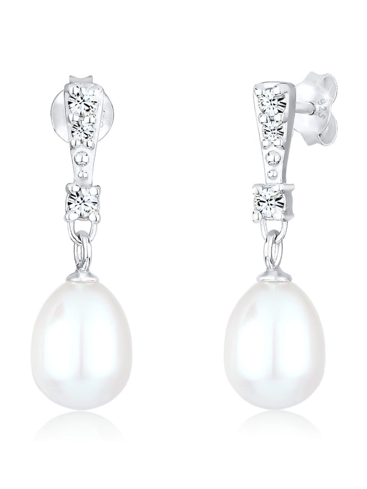 

Elli Серьги из серебра 925 пробы, белые