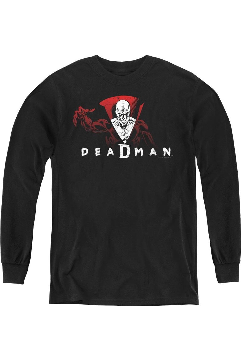 

Футболка с длинным рукавом Deadman Youth от DC Comics Gildan, черный