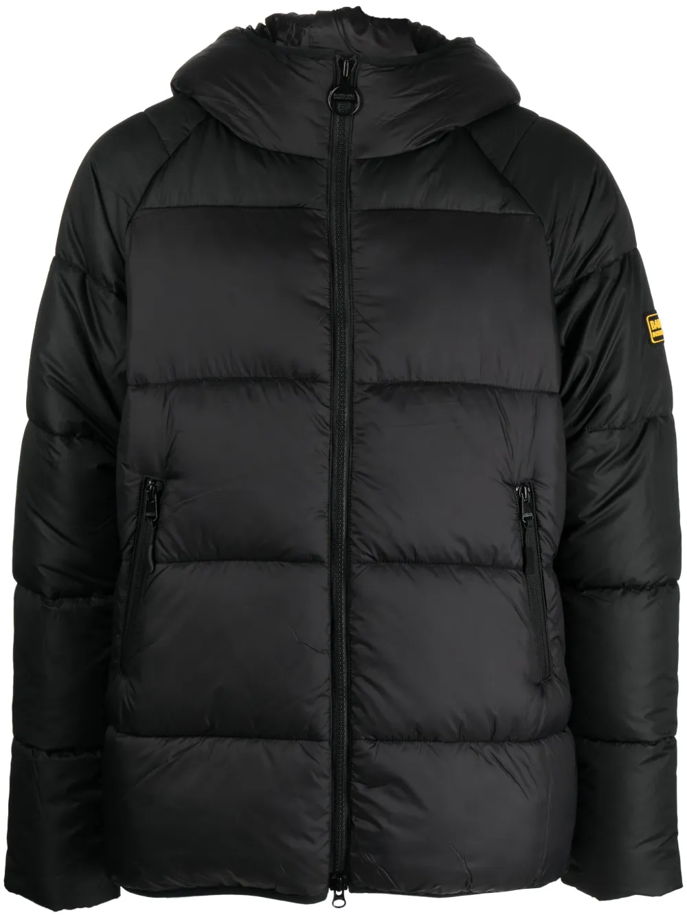 

Стеганая куртка Hoxton Barbour, черный