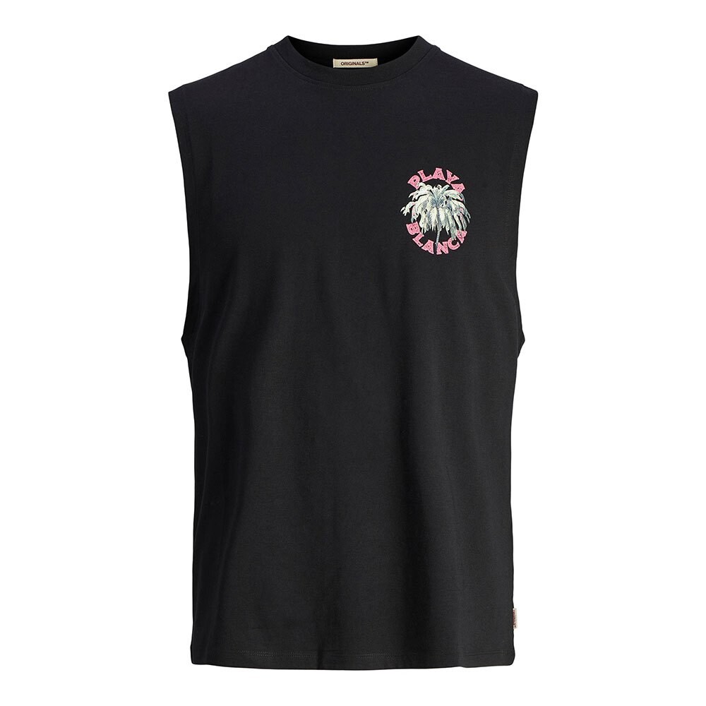 

Футболка Jack & Jones Mykonos sleeveless T-shirt, черный