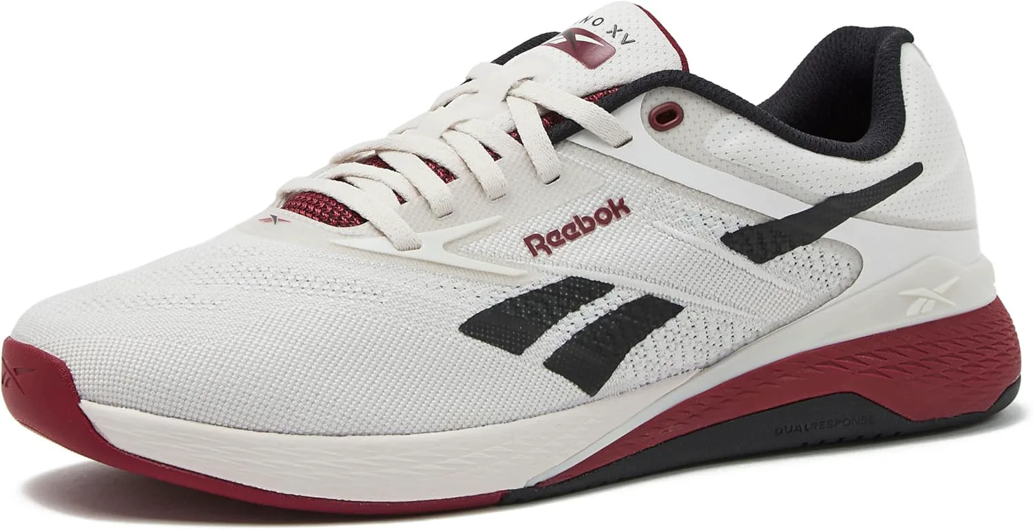 Мужские кроссовки Reebok Nano X5, для кросс-тренинга и легкого бега, серый/красный/черный
