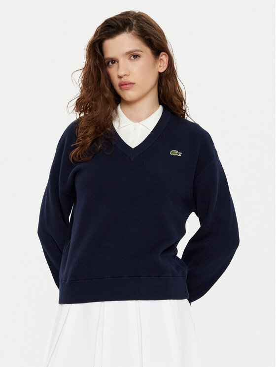 

Свитер обычного кроя AF5622 Lacoste, синий