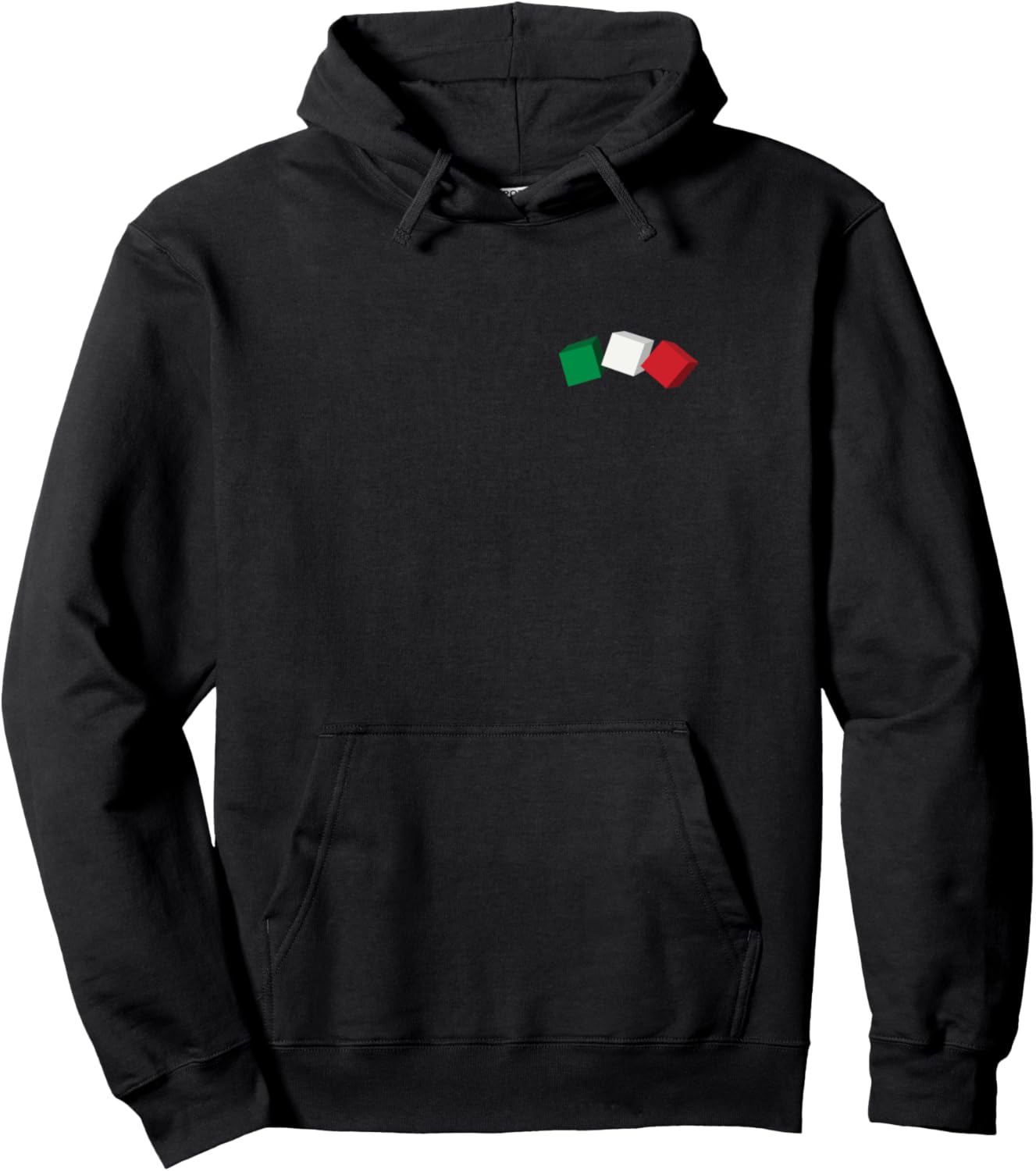 

Толстовка с флагом Италии Italy, черный