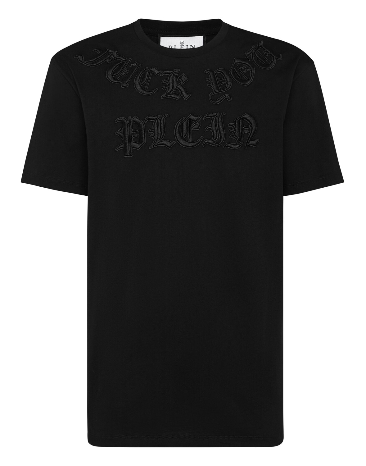 

Футболка с круглым вырезом SS Gothic Plein Philipp Plein, черный